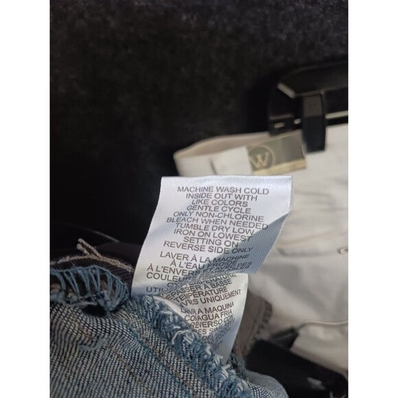 Wit & Wisdom Absolution White Denim‎ shorts & Blue Denim Shorts Lot Of 2 NWT 18 - Picture 4 of 10